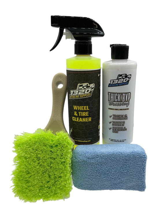 Wheel and Tire Combo Kit | Wheel Cleaner Kit | 1320 Detailing Supplies